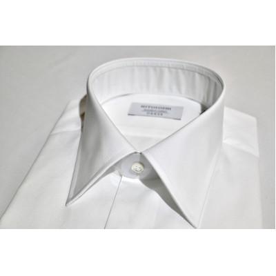 ふるさと納税 人吉市 ふるさと納税 特別仕様 HITOYOSHIシャツ 白ブロードR SIZE41-84 ふるさと納税 　