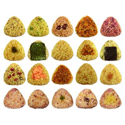 ふるさと納税 西条市 手作り玄米おにぎり「玄米おむすび玄むす」 20個セット