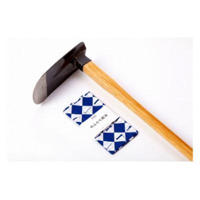 ふるさと納税 能登町 能登の鍛冶屋 鉄鼻緒鍬(丸)