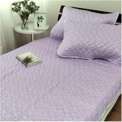 ふるさと納税 岸和田市 【シングルサイズ】ピュアシルク敷パッド 100×205cm 1枚 パープル SCC-1020SCの画像