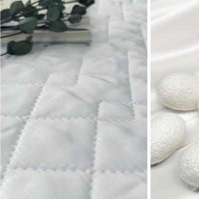 ふるさと納税 岸和田市 【シングルサイズ】ピュアシルク敷パッド 100×205cm 1枚 グレー SCC-1020SCの画像