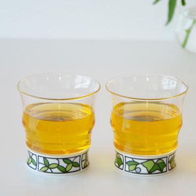 ふるさと納税 有田町 有田焼 ペアロックグラス(ビートロ葡萄\u0026ビートロ薔薇)_3