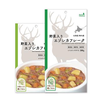 ふるさと納税 稚内市 【ペット用エゾ鹿肉】贅沢まるごとレトルトセット全12品 合計1.6kgの画像