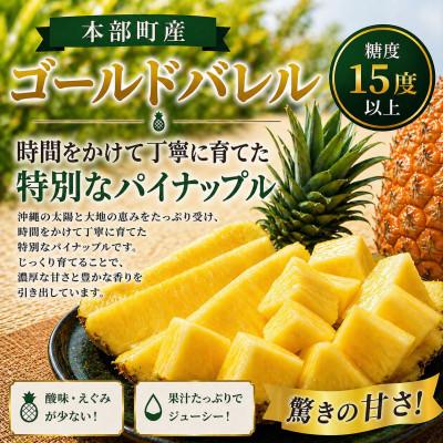 ふるさと納税 本部町 【2026年7月から順次発送】本部町産 糖度15度以上