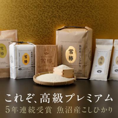 ふるさと納税 新潟県 高級中魚沼産コシヒカリ「雪椿」精米2kg×1袋 特別