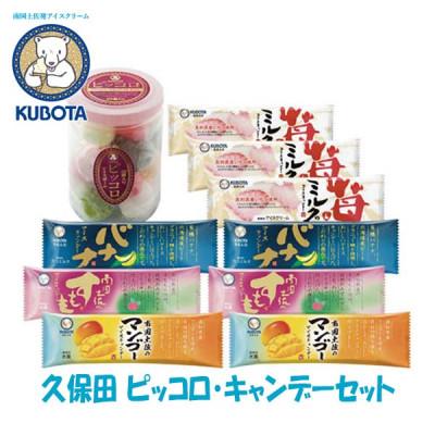 ふるさと納税 高知市 久保田食品の久保田 ピッコロ・キャンデーセット アイスギフト [BB728]