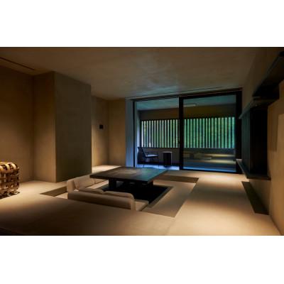 ふるさと納税 加賀市 山中温泉・花紫 Jr.スイートルーム 1泊2食付ペアご宿泊券(平日利用限定)[料理長おまかせ懐石]