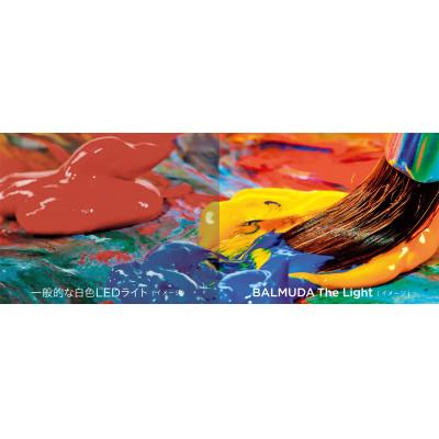 完動品 ふるさと納税 昭和村 BALMUDA (バルミューダ) The Light 太陽光LEDデスクライト ベージュ 【VQL1070022596】(39000円)