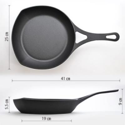 ふるさと納税 盛岡市 鉄分補給にぴったり 南部鉄器スキレット25cm