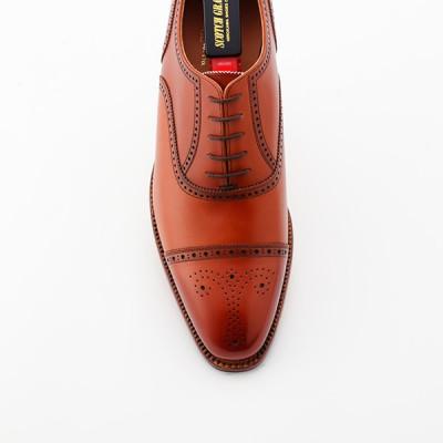 ふるさと納税 墨田区 スコッチグレイン「オデッサII」No920ミディアムブラウン23.5cmE紳士靴[56197721]の画像