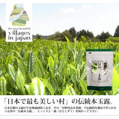 ふるさと納税 太宰府市 奥八女星野村 八女茶伝統本玉露[50g]×1袋(太宰府市)