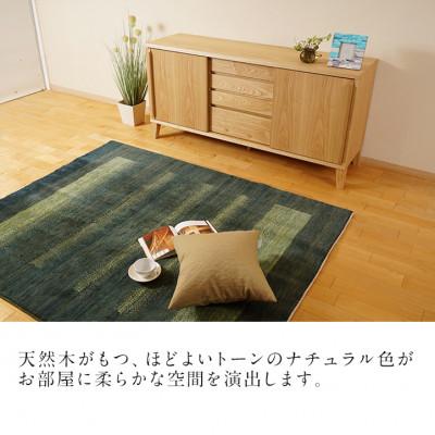 ふるさと納税 大川市 Sirius サイドボード 幅150cm ブラックアッシュ材の画像