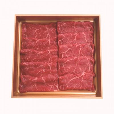 ふるさと納税 鹿追町 十勝鹿追産牛肉「とかち晴れ」モモすき焼き用 350g【1520】｜y-sf｜02