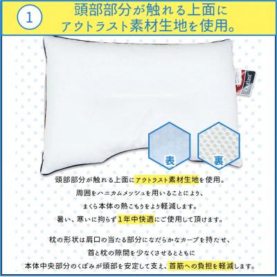 ふるさと納税 松原市 サーモコントロール温度調整機能枕　側サイズ35×50｜y-sf｜02