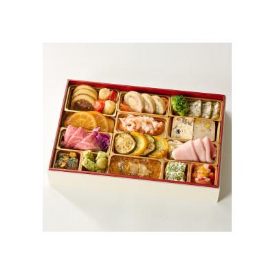 ふるさと納税 葛飾区 三代目たいめいけん監修 洋風おせち一段重 