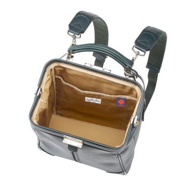 ふるさと納税 豊岡市 豊岡鞄 YOUTA ELK 3WAYダレス MINI(YK60)ダークグリーンの画像