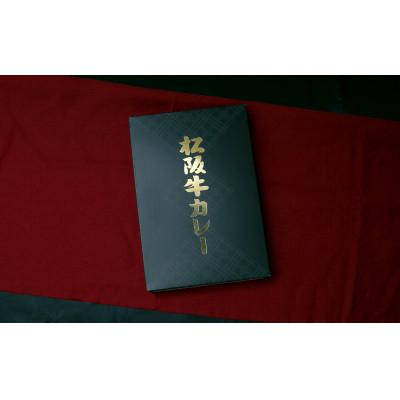 ふるさと納税 泉南市 松阪牛カレー 角切り牛肉を100%使用 レトルト 1人前(200g)×10箱セットの画像