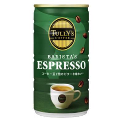 ふるさと納税 安芸高田市 TULLY'S COFFEE BARISTA'S ESPRESSO 缶 180g×30本×2ケース