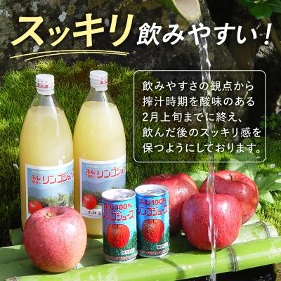 ふるさと納税 中野市 ふじ100%りんごジュース 160g×20缶入 : さとふる