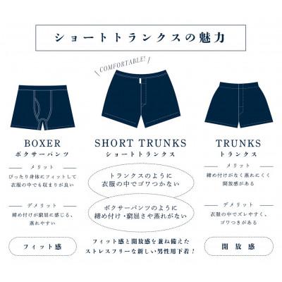 （美品）トランクス　SB02-010 3枚セット ふるさと納税 豊岡市 ZIVANE 2枚セットB (M)ショートトランクス 0103