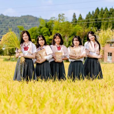 ふるさと納税 十日町市 【農家×女子高生】県認証特栽魚沼コシヒカリ(精米)6kgとかぐらなんばん・ホッポロ漬 各200g_2