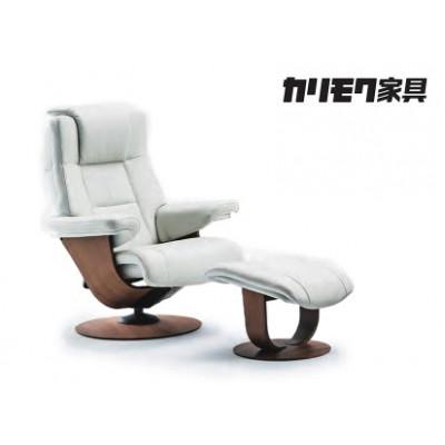 ふるさと納税 東浦町 東浦町 [カリモク家具] リクライナー&amp;オットマンE(Lサイズ)[RU7804・RU0206モデル]