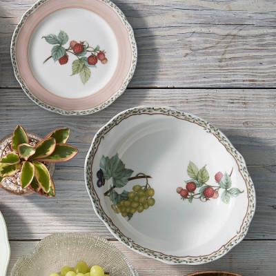 絵付け顔料+皿6枚セットノリタケ