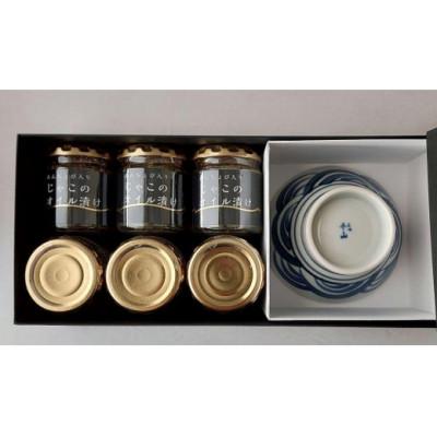 ふるさと納税 松山市 [化粧箱入]あんちょび入りじゃこのオイル漬け 80g×6本(お茶碗付)