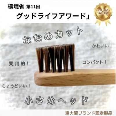 ふるさと納税 東大阪市 自然に還る歯ブラシ 「 t u r a l i s t 」 歯ブラシスタンドセット(毛の硬さ:普通)