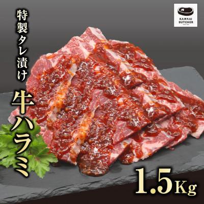 ふるさと納税 田村市 味付 牛ハラミ肉 1.5kg ( 500g × 3パック )
