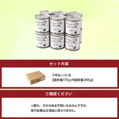 ふるさと納税 八女市 訳あり国産 みかん缶詰 【もったいな果シリーズ