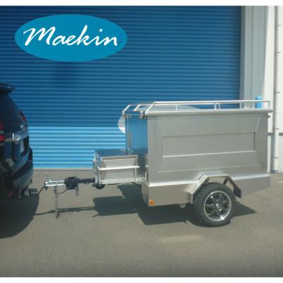 格安牽引トレーラー ふるさと納税 岬町 国産アルミニウム製軽カーゴトレーラー【M1タイプ