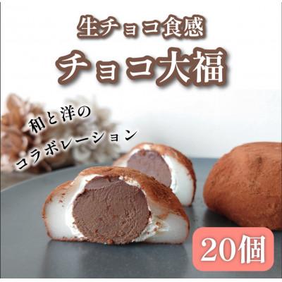 ふるさと納税 鞍手町 チョコ大福20個 甘くとろける絶品スイーツ