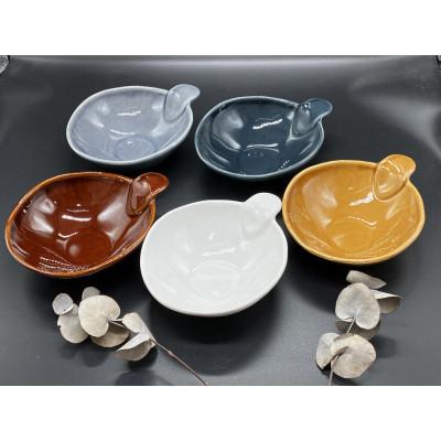 ふるさと納税 瀬戸市 瀬戸焼片手ボウル5色セット