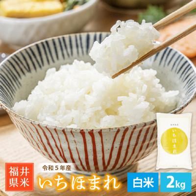 ふるさと納税 越前町 令和5年産 いちほまれ(精米) 2kg