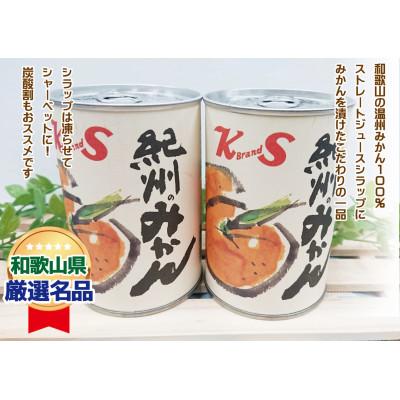ふるさと納税 美浜町 紀州のみかん缶詰(みかん果汁入りシラップ)435g×12缶セット