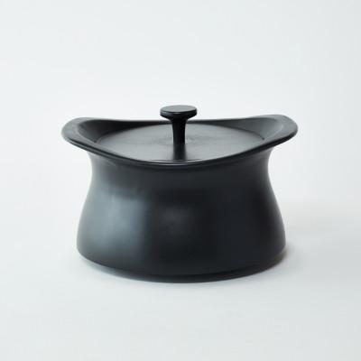 ふるさと納税 四日市市 best pot 16cm ブラック