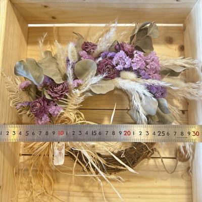 ふるさと納税 直方市 ドライフラワーお任せリース NO2の画像