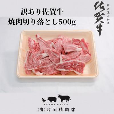 ふるさと納税 伊万里市 訳あり 佐賀牛 焼肉用切り落とし 500g