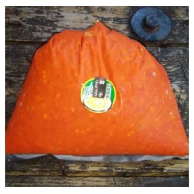 ふるさと納税 多久市 赤 柚子胡椒(ゆずこしょう) 中辛 1kg (多久市)