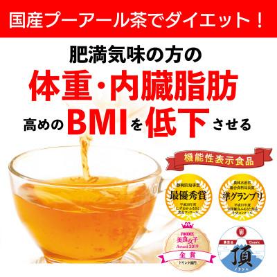ふるさと納税 牧之原市 【さとふる限定】荒畑園 国産プーアール茶SARYU-SOSO(5g×30)×2袋【機能性表示食品】の画像