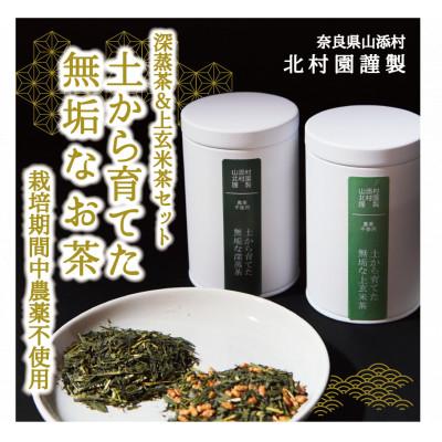 ふるさと納税 山添村 北村園の土から育てた無垢茶ギフト 2缶(100g×2)