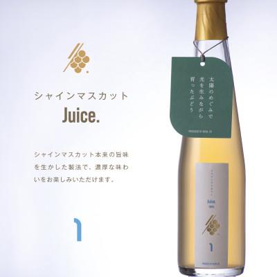 ふるさと納税 山梨市 シャインマスカットジュース 300ml×2本 果汁 100% ストレート 飲料 ぶどう 果物 お土産｜y-sf｜02