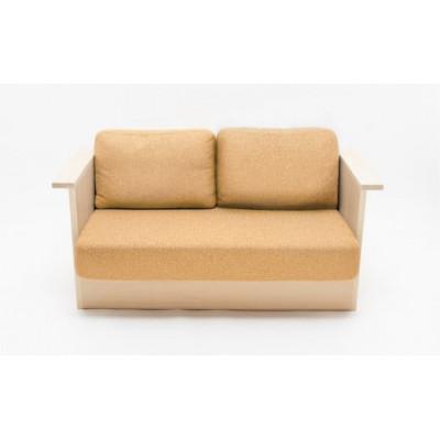 ふるさと納税 東川町 センの木家具 Kigakiku Sofa イエロー[0001-044-02]