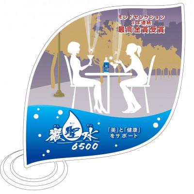 ふるさと納税 福山市 ミネラルウォーター巌聖水6500(がんせいすい6500) (500ml×24本入り)(福山市)の画像