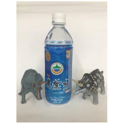 ふるさと納税 福山市 ミネラルウォーター巌聖水6500(がんせいすい6500) (500ml×24本入り)(福山市)の画像