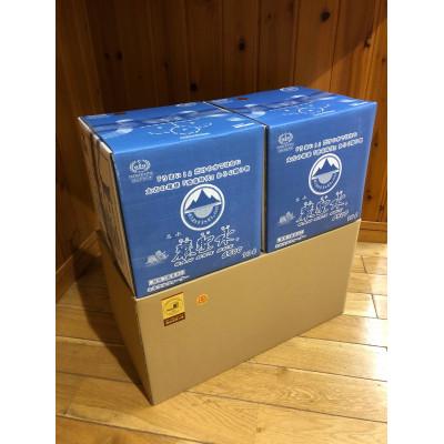 ふるさと納税 福山市 ミネラルウォーター巌聖水6500(がんせいすい6500) (10L×2ケース入り)(福山市)の画像