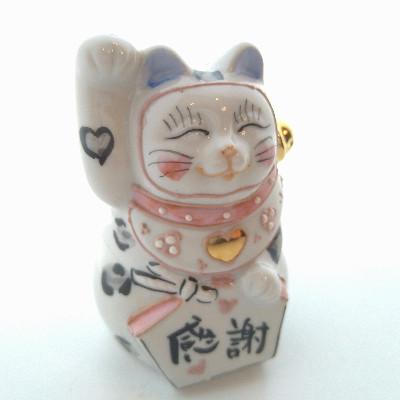 ふるさと納税 能美市 九谷LOVE招き猫ゆっきー「ニコニコ絵馬ゆっきー」