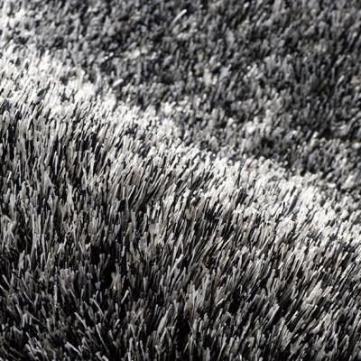 ふるさと納税 和泉市 【200×250cm】ネオグラス  カーペット  ラグ  カラー:ブラックの画像