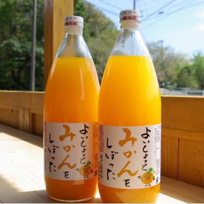 ふるさと納税 南伊勢町 伊勢志摩 果汁 100% よいしょ みかん ジュース 1L 2本 箱 ストレート 無添加 飲むミカン